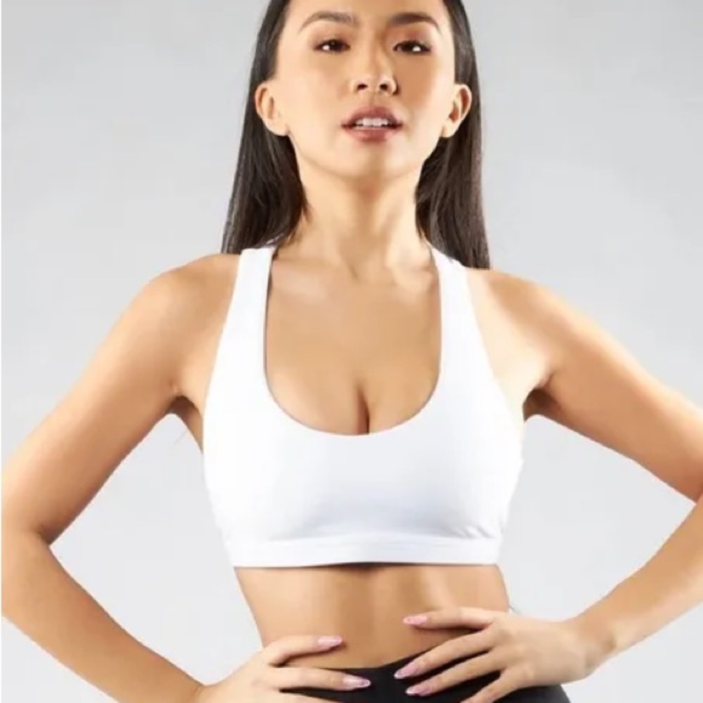 Medium Buffbunny My Confessions Sports Bra - White - Picture 4 of 10